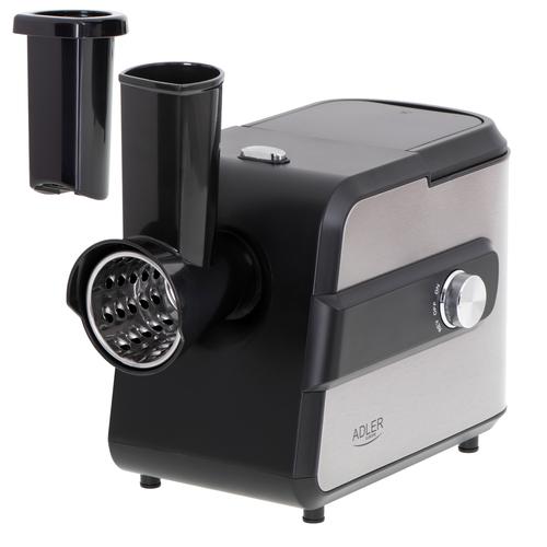 Adler AD 4813 mincer 2000 W Black, Silver