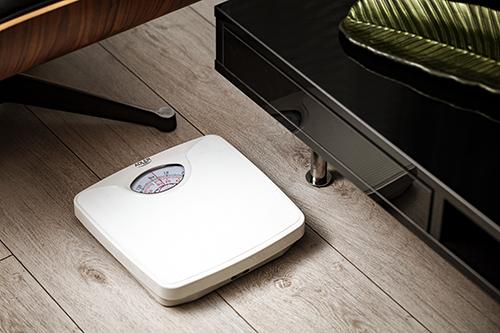 Adler AD 8151W personal scale Rectangle White Mechanical personal scale
