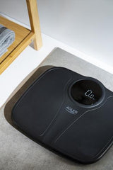 Adler AD 8172B personal scale Square Black Electronic personal scale
