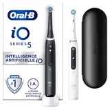 Oral-B IO Series 5 Duo Eltandbørste Hvid og Sort