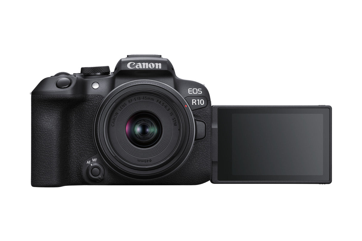 Canon EOS R10 + RF-S 18-45mm F4.5-6.3 IS STM MILC 24,2 MP CMOS 6000 x 4000 pixel Sort