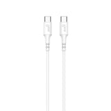 Gear Opladningskabel USB-C til USB-C 2.0 0,5 m Hvid