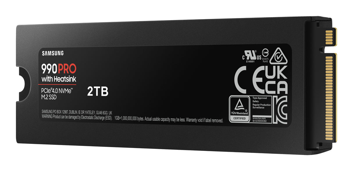 Samsung 990 PRO 2 TB M.2 PCI Express 4.0 NVMe V-NAND MLC