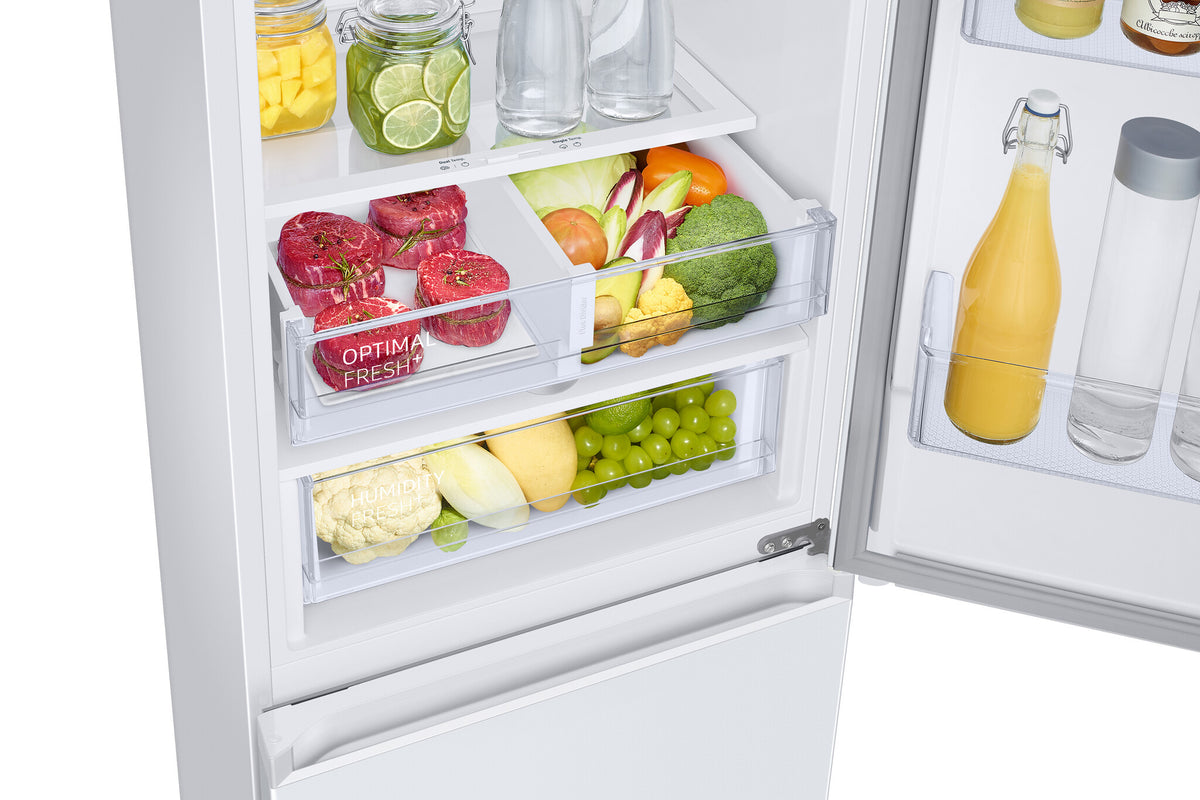 Samsung RB34C675EWW Fritstående 344 L Hvid