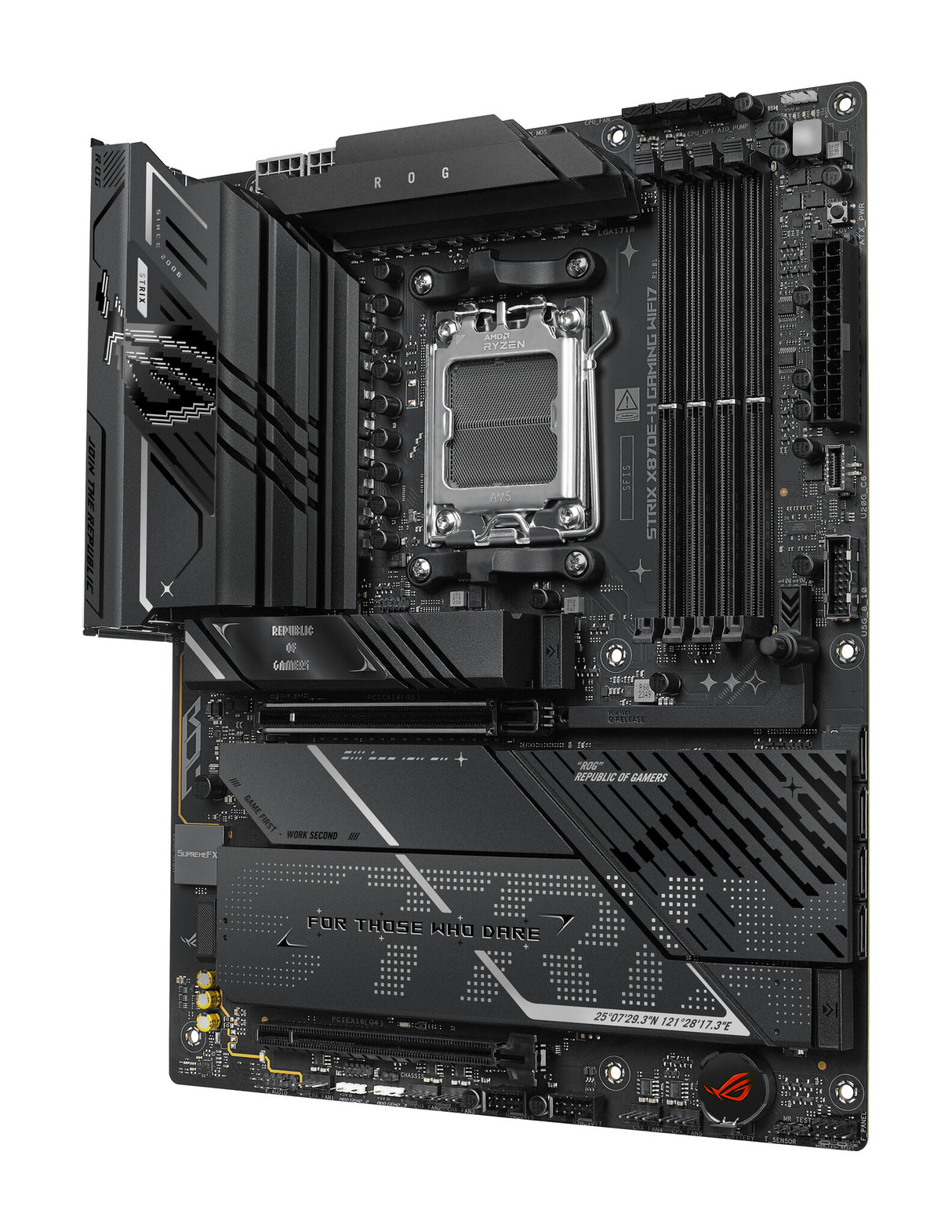 ASUS ROG STRIX X870E-H GAMING WIFI7 AMD X870E Sokkel AM5 ATX