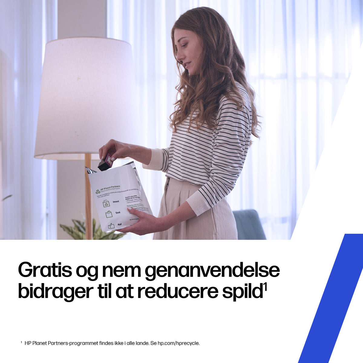 HP Original 303XL-blækpatron med høj kapacitet, sort