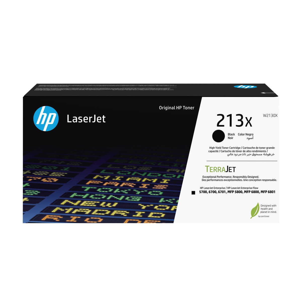 HP 213X Sort 9000 sider Toner