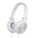 Vivanco DJ 30 Hovedtelefoner Ledningsført Headset Musik Metallic, Hvid