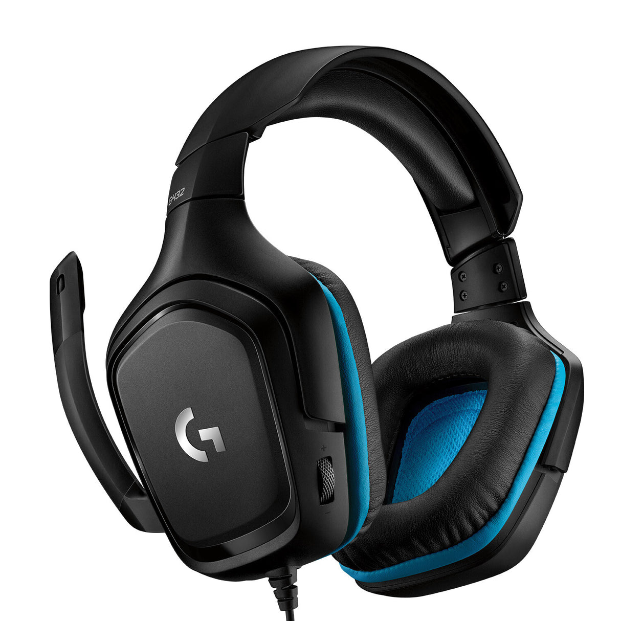 Logitech G 981-000770 hovedtelefoner/headset Ledningsført Spil Sort, Blå