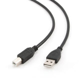 Gembird CCP-USB2-AMBM-10 USB-kabel 3,04 m USB A USB B Sort