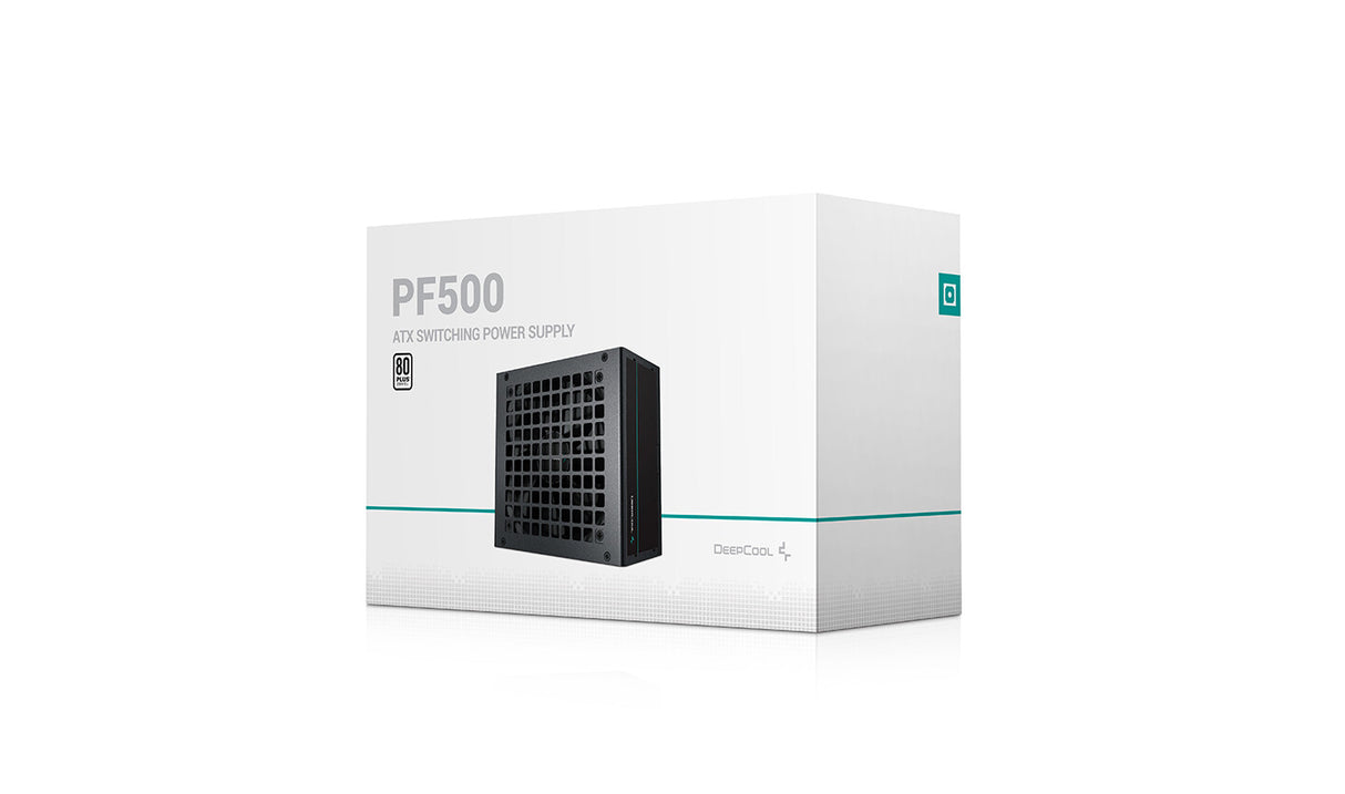 DeepCool PF500 enhed til strømforsyning 500 W 20+4 pin ATX ATX Sort