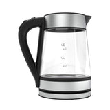 AENO EK1S elkedel 1,7 L 2200 W Sort, Sølv, Transparent