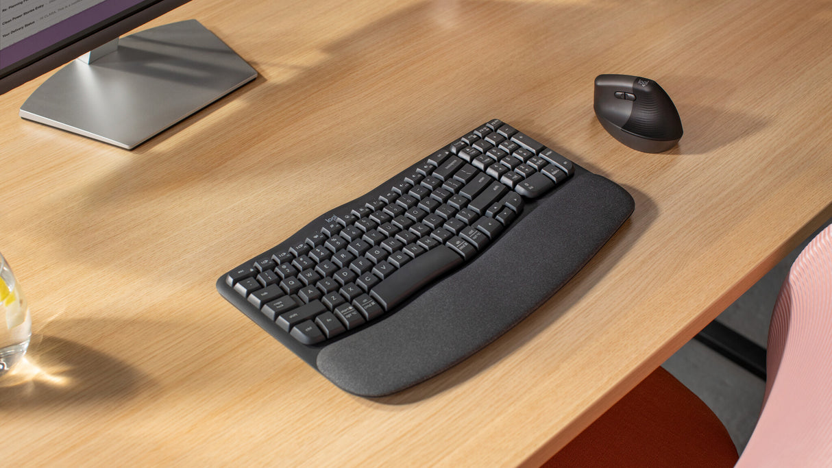 Logitech 920-012298 tastatur Kontor RF trådløs + Bluetooth QWERTY Nordisk Grafit