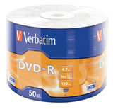 Verbatim 43788 tom DVD 4,7 GB DVD-R 50 stk