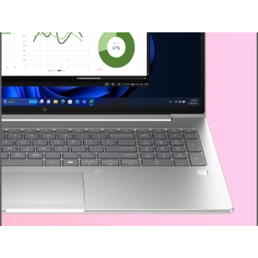 HP EliteBook 6 G1a AMD Ryzen™ 5 220 Laptop 40,6 cm (16") WUXGA 16 GB DDR5-SDRAM 512 GB SSD Wi-Fi 7 (802.11be) Windows 11 Pro AI PC Sølv