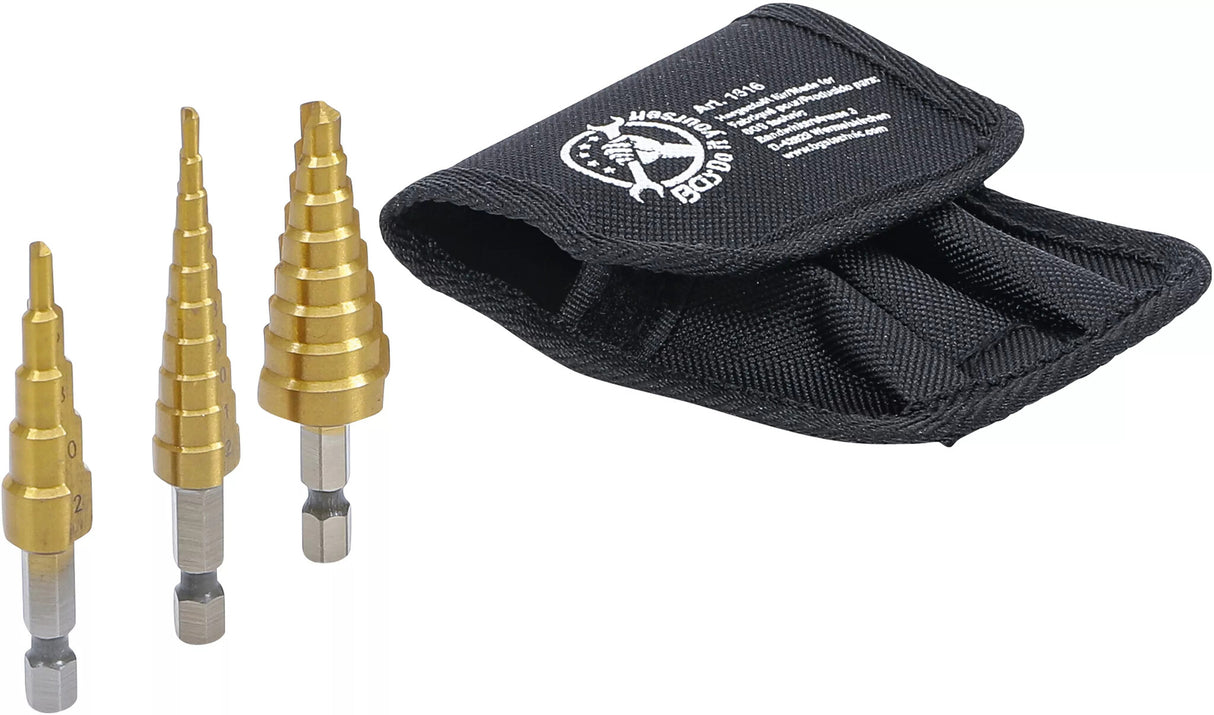 BGS technic HSS Step Drill Set