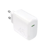 PURO PUTCUSBC45WDYWHI oplader til mobil enhed Universel Hvid Vekselstrøm Hurtig opladning Indendørs