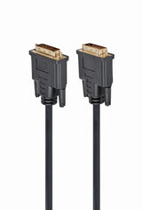 Gembird CC-DVI2-BK-6 DVI kabel 1,8 m DVI-D Sort