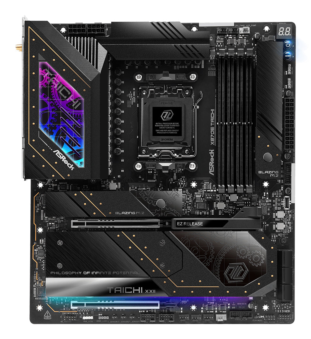 ASRock X870E Taichi WiFi Motherboard EATX AM5 Socket DDR5