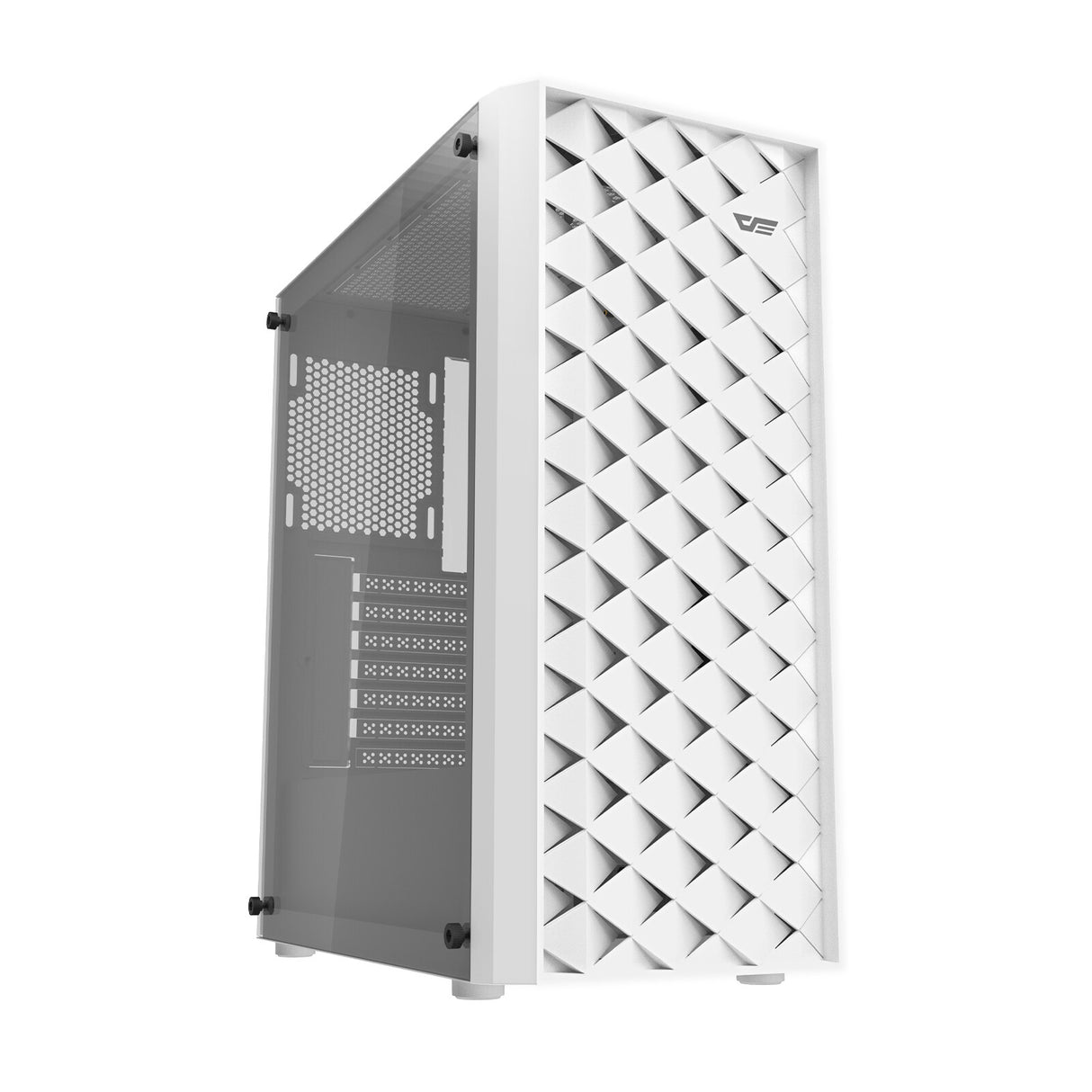 darkFlash DK351 WHITE computeretui Midi Tower Hvid
