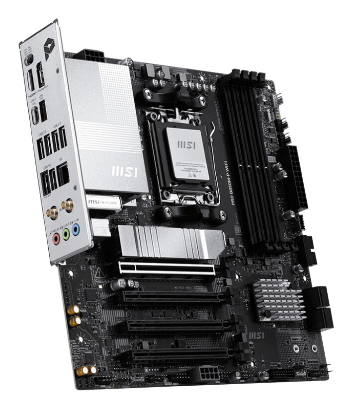 MSI PRO B850M-P WIFI bundkort AMD B850 Sokkel AM5 micro ATX