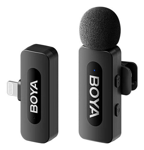 BOYA BY-V1 (V2.0) mikrofon Sort Clip-on mikrofon