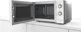 Bosch Serie 2 FL020MW0 Hvid Solo mikroovn Bordplade 20 L 800 W