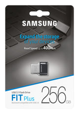 Samsung MUF-256AB USB-nøgle 256 GB USB Type-A 3.2 Gen 1 (3.1 Gen 1) Grå, Sølv