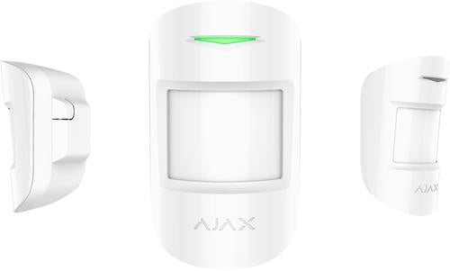 Ajax MotionProtect Passive infrared (PIR) sensor Wireless Wall White