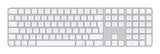 Apple Magic tastatur Universel USB + Bluetooth QWERTY Engelsk Hvid
