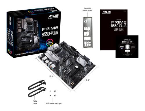 ASUS PRIME B550-PLUS AMD B550 Stik AM4 ATX