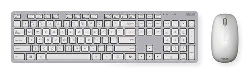 ASUS W5000 Wireless and Mouse Set keyboard Mouse included Universal RF Wireless White