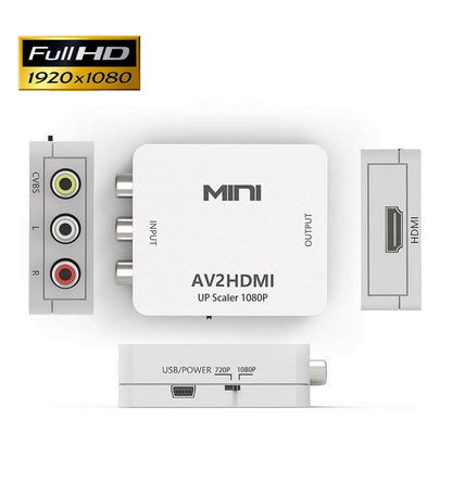 AV PHONO TIL HDMI CONVERTER