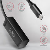 Axagon HUE-M1C 4x USB 3.2 Gen 1 MINI hub, metal, 20cm USB-C cable