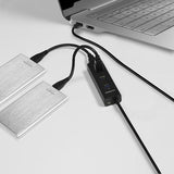 Axagon HUE-S2BL 4x USB 3.0 CHARGING hub w. 1.2m cable, power micro USB