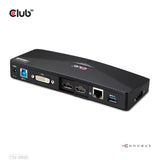 Club 3D CSV-3103D 9-in-one USB 3.2 Gen1 Dockingstation Sort