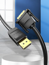 Vention HAFBH videokabel adapter 1 m DisplayPort DVI Sort