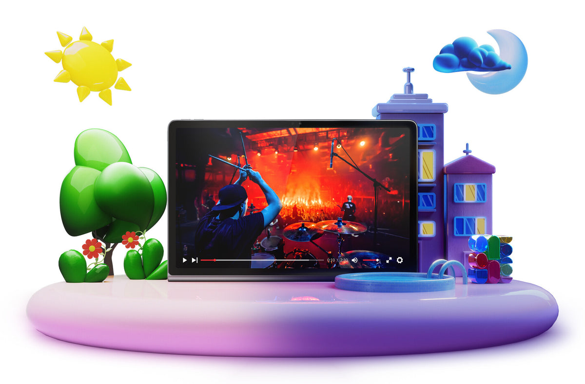 Lenovo Tab Plus Mediatek 128 GB 29,2 cm (11.5") 8 GB Wi-Fi 5 (802.11ac) Android 14 Grå