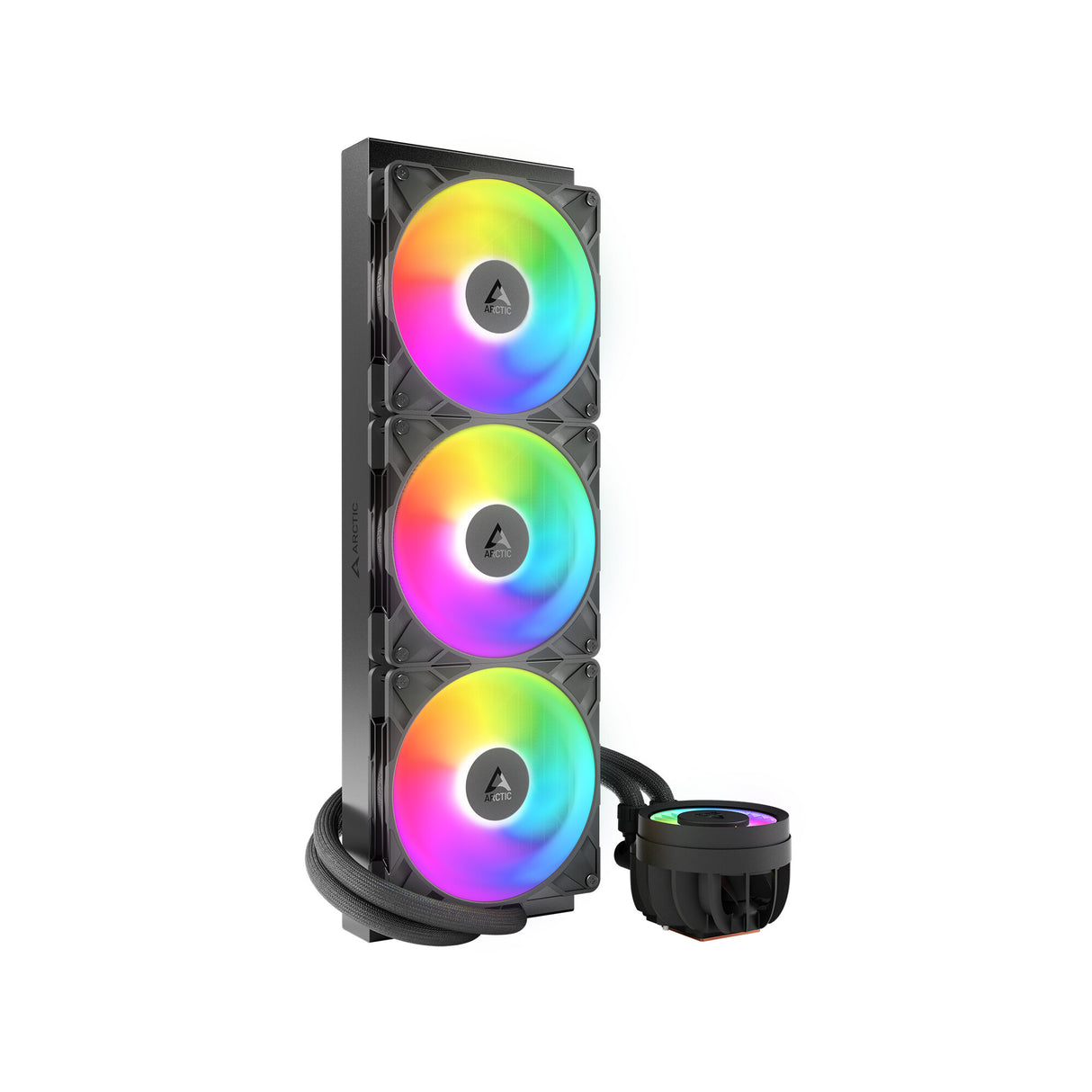 ARCTIC Liquid Freezer III Pro 420 A-RGB Processor Alt-i-en væskekøler 14 cm Sort