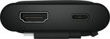 DELL DA225 Ledningsført USB 3.2 Gen 1 (3.1 Gen 1) Type-C Sort