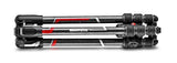 Manfrotto MKBFRTC4-BH kamerastativ Håndholdte videokameraer 3 ben Sort, Sølv