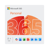 Microsoft 365 Personal Licensabonnemet 1 år 1 bruger Op til 5 enheder Android iOS Windows MacOS