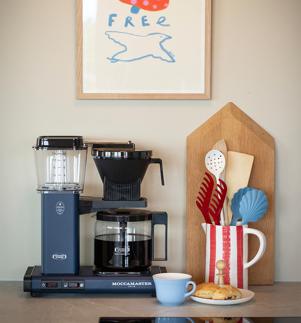 Moccamaster Optio kaffemaskine midnight blue