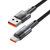 Tech-Protect 9490713934128 USB-kabel 0,25 m USB A USB C 0,48 Gbit/sek. 66 W Grå