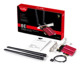 Cudy WE9300 netværkskort Intern WLAN / Bluetooth 5765 Mbit/s