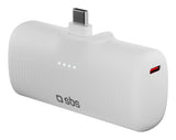 SBS TEBB5000PLUGWGRS powerbank 5000 mAh Hvid
