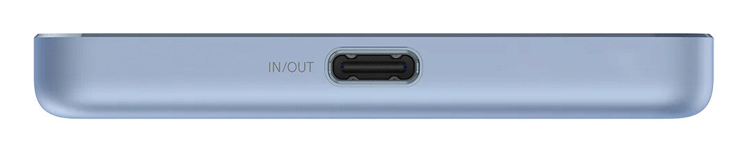 Xiaomi Super Slim Magnetic Power Bank 5000 Lithium-Ion (Li-Ion) 5000 mAh Trådløs opladning Blå