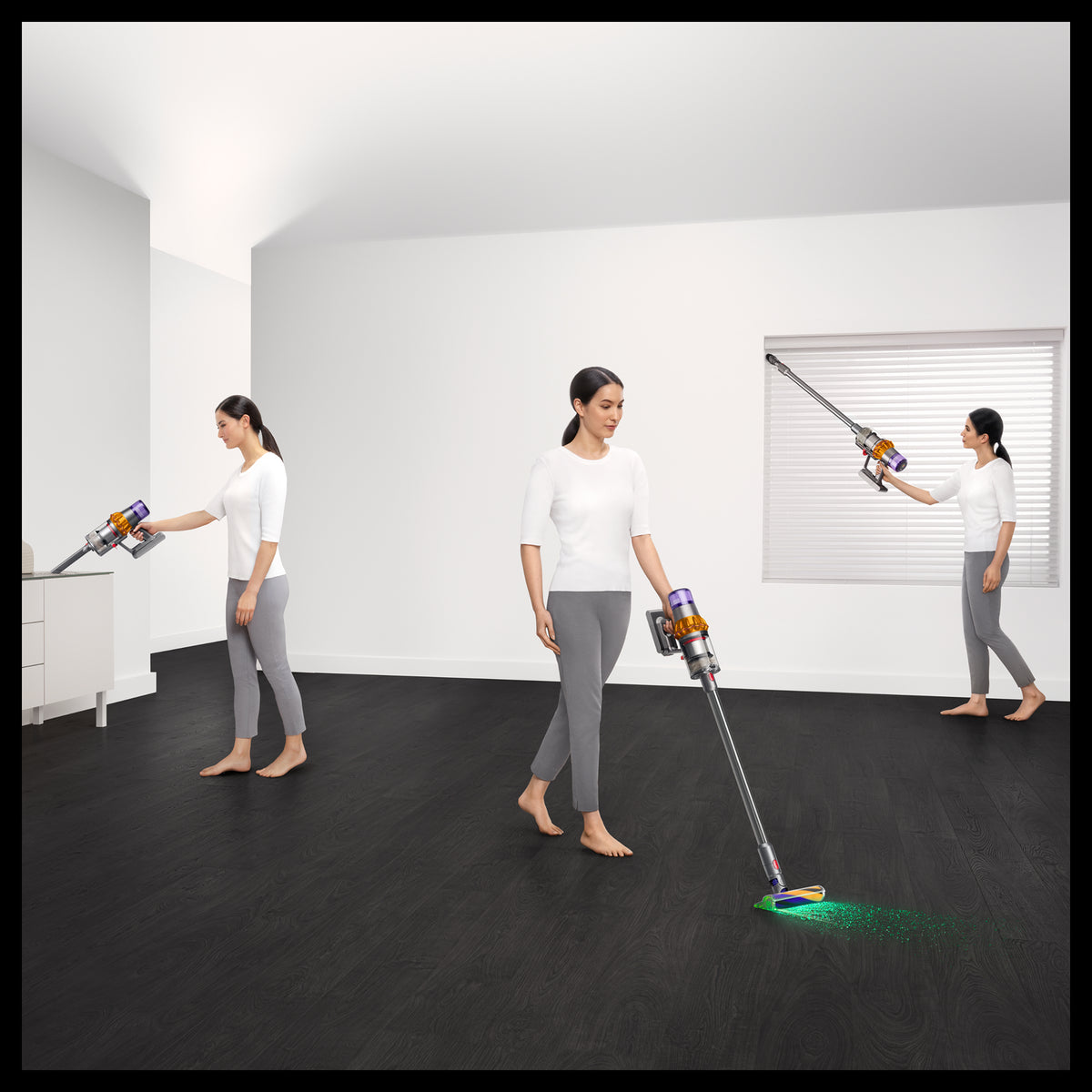 Dyson V15 Detect Absolute Rustfrit stål