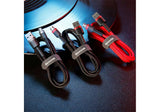 Baseus Cafule USB-kabel 2 m USB A Micro-USB A Sort, Rød