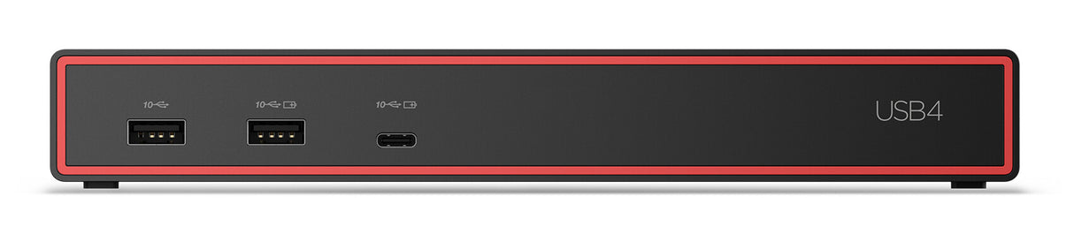 Lenovo ThinkPad USB4 Dock 5000 Ledningsført Thunderbolt 4 Sort